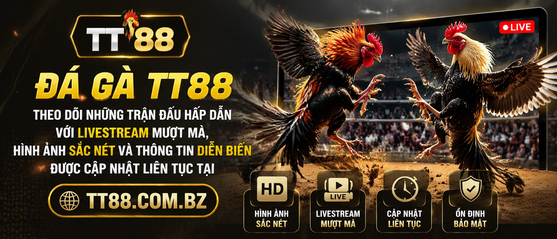 Đá Gà Campuchia trên TT88