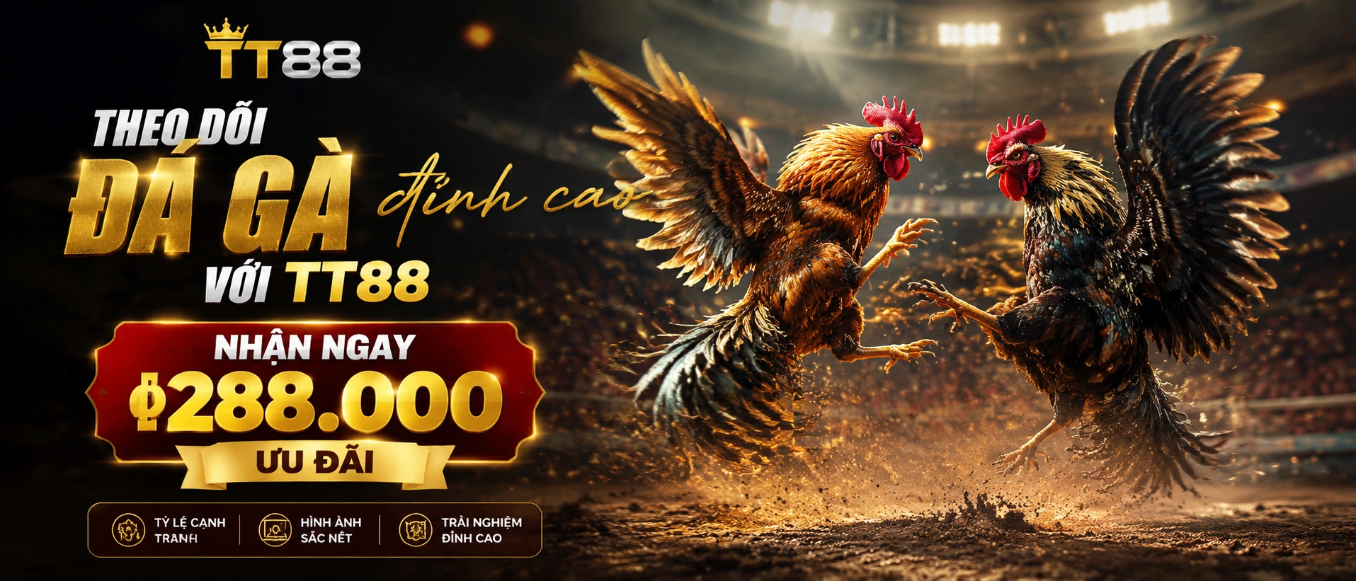 Đá Gà Cựa Sắt trên TT88