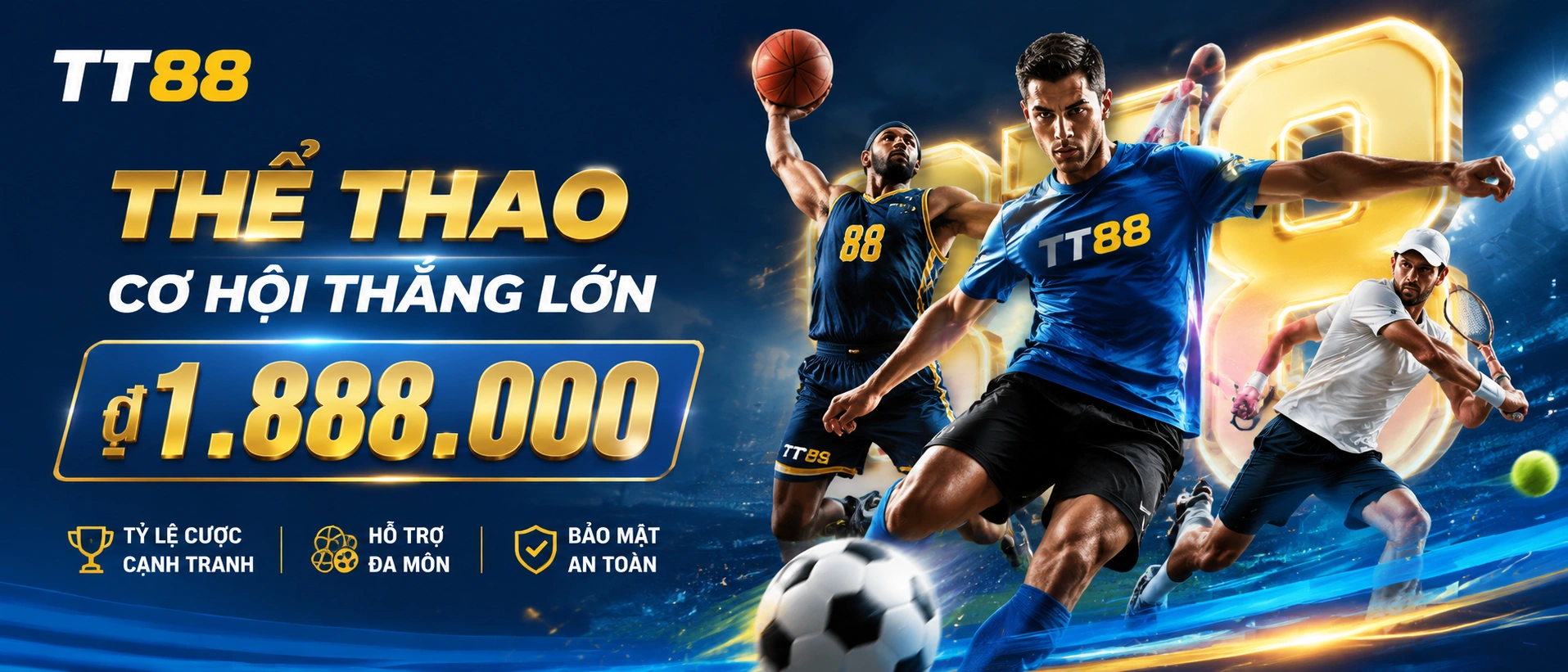 Hình ảnh thể thao trên thiết bị di động tại tt88