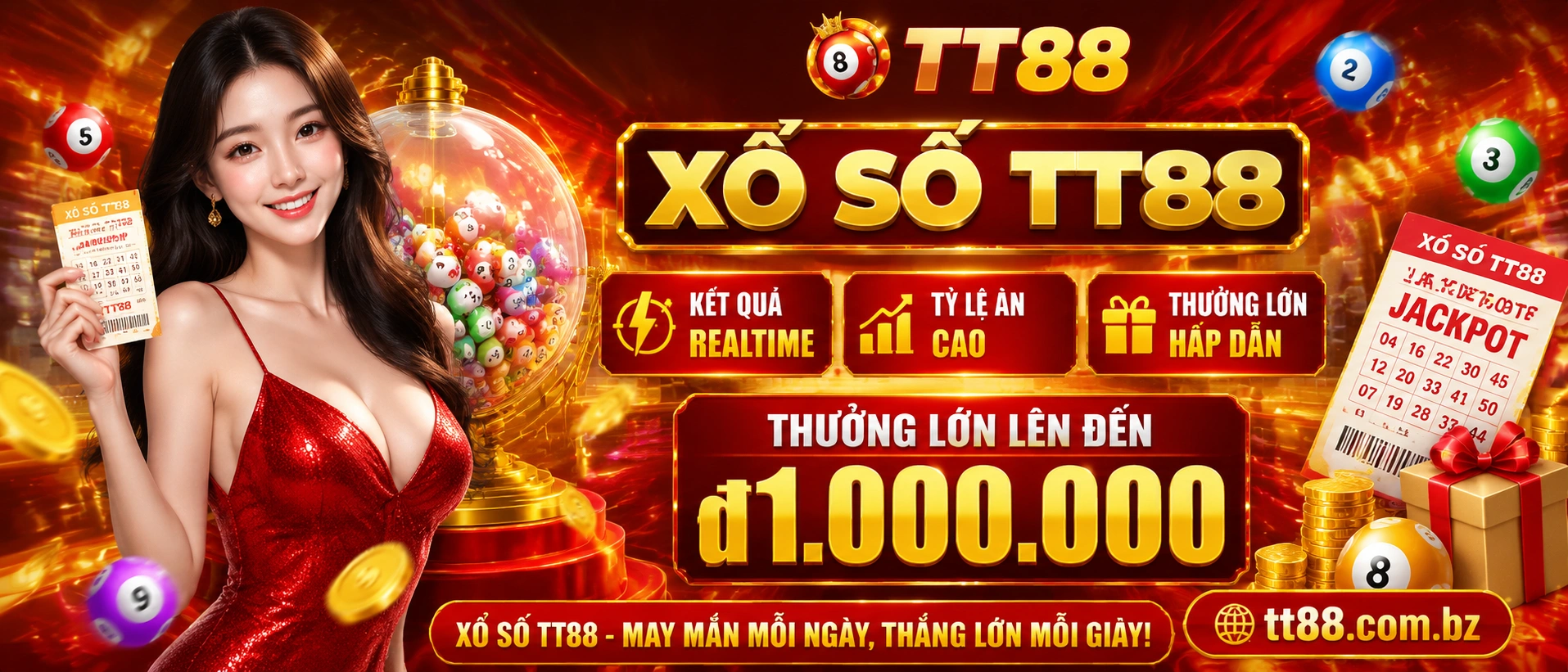 Giao diện Xổ Số TT88 với khu vực tra cứu và kết quả
